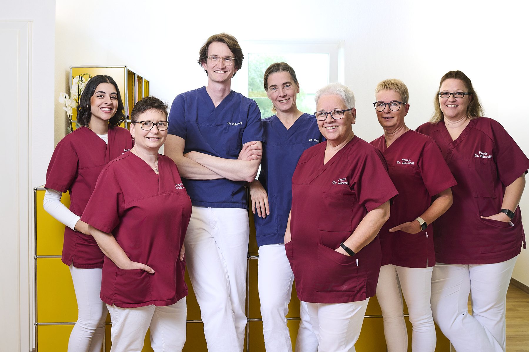 Das Team der Zahnarztpraxis Dr. Bärwolff